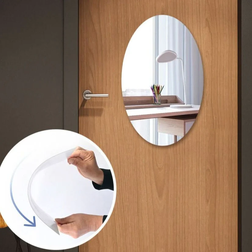 Thermabuild | Adhesive Mirror | Oval Shape