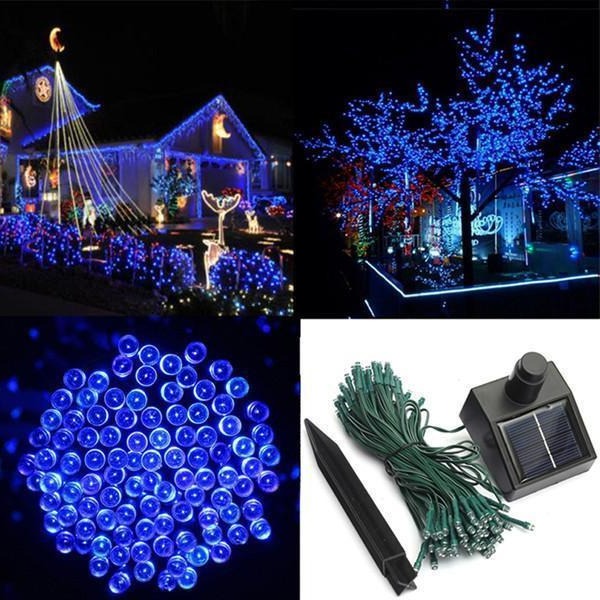 Thermabuild | 17-Meter String of 100 Led Solar-Powered Fairy Lights