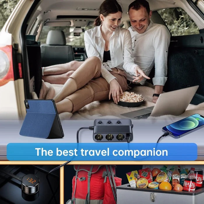Thermabuild | 7-in-1 Car Cigarette Lighter Adapter