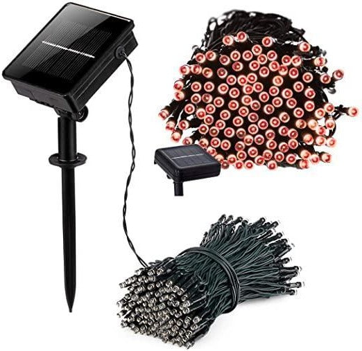 Thermabuild | 17-Meter String of 100 Led Solar-Powered Fairy Lights