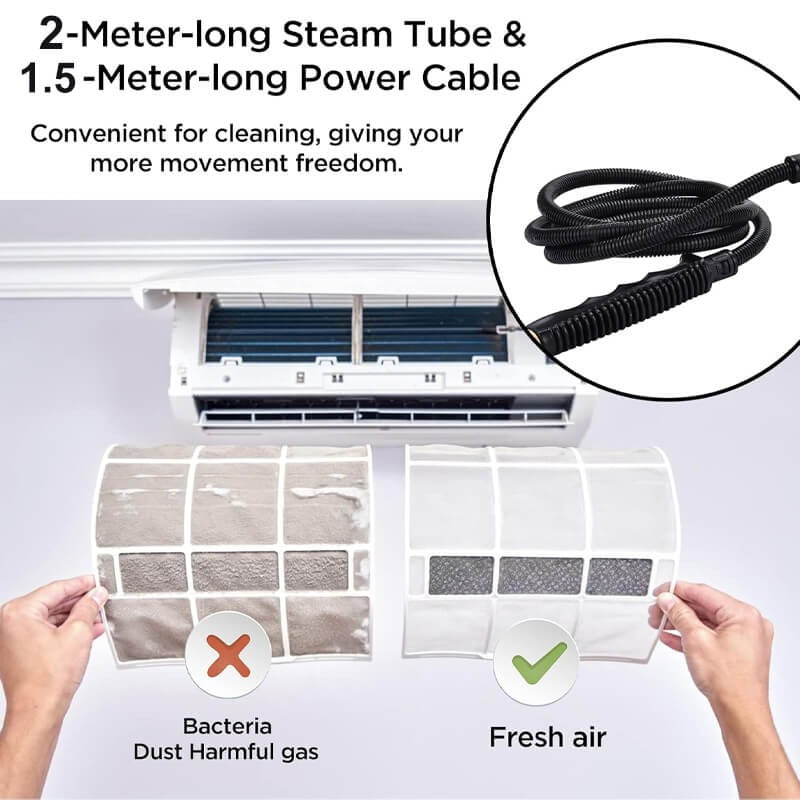 Thermabuild | 2500W High Pressure Steam Cleaner with Gloves