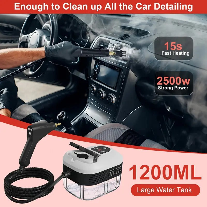 Thermabuild | 2500W High Pressure Steam Cleaner with Gloves