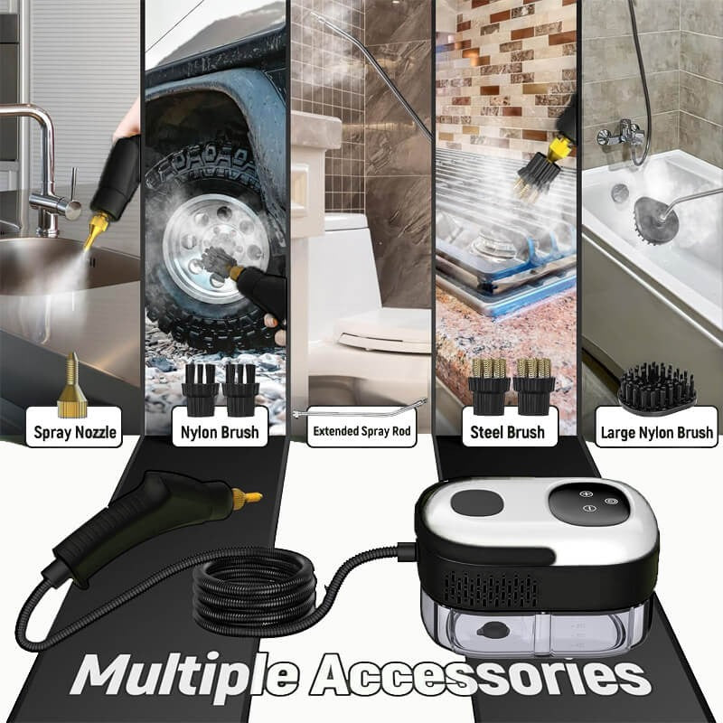 Thermabuild | 2500W High Pressure Steam Cleaner with Gloves
