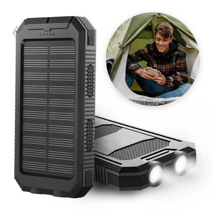 Thermabuild | 500000mAh Solar Charger Waterproof Power Bank External
