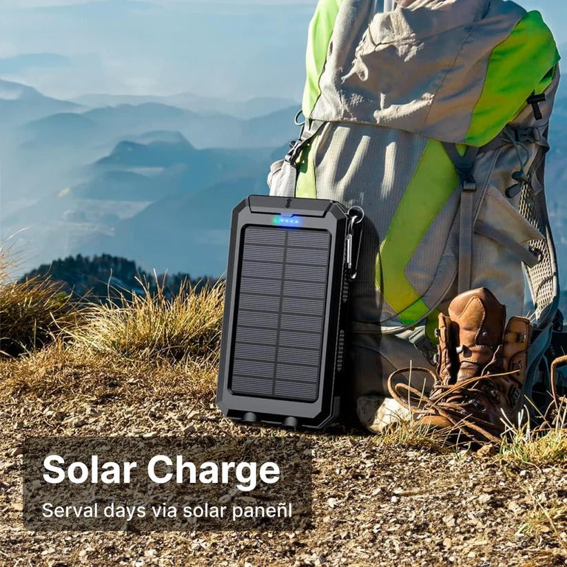 Thermabuild | 500000mAh Solar Charger Waterproof Power Bank External