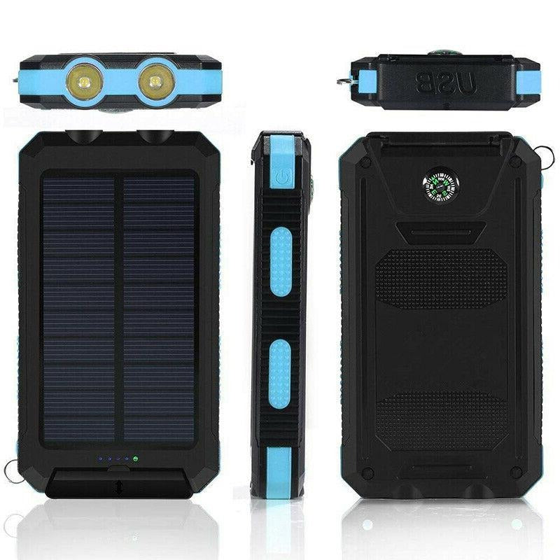 Thermabuild | 500000mAh Solar Charger Waterproof Power Bank External