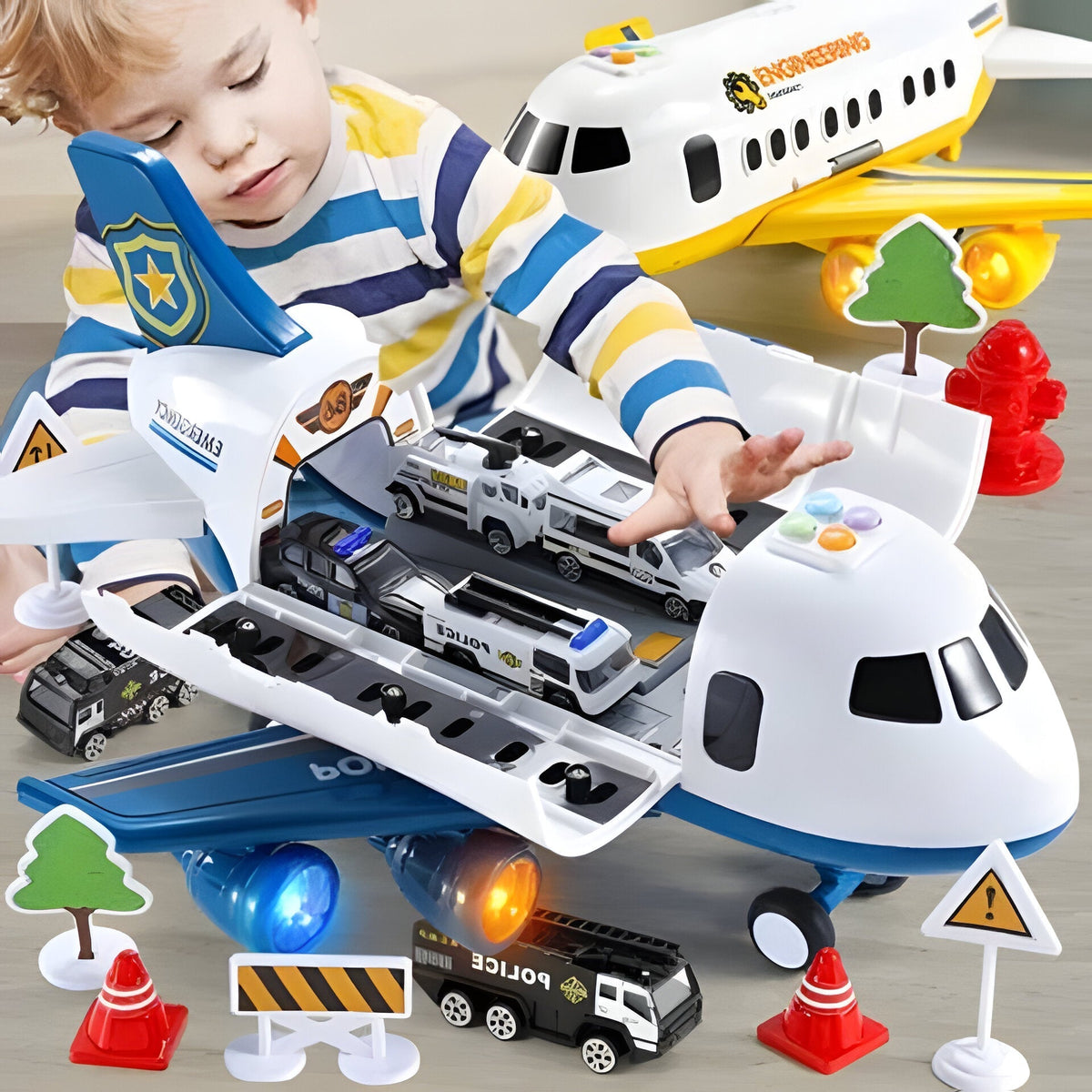 Thermabuild | Airplane Toy Set For Kids