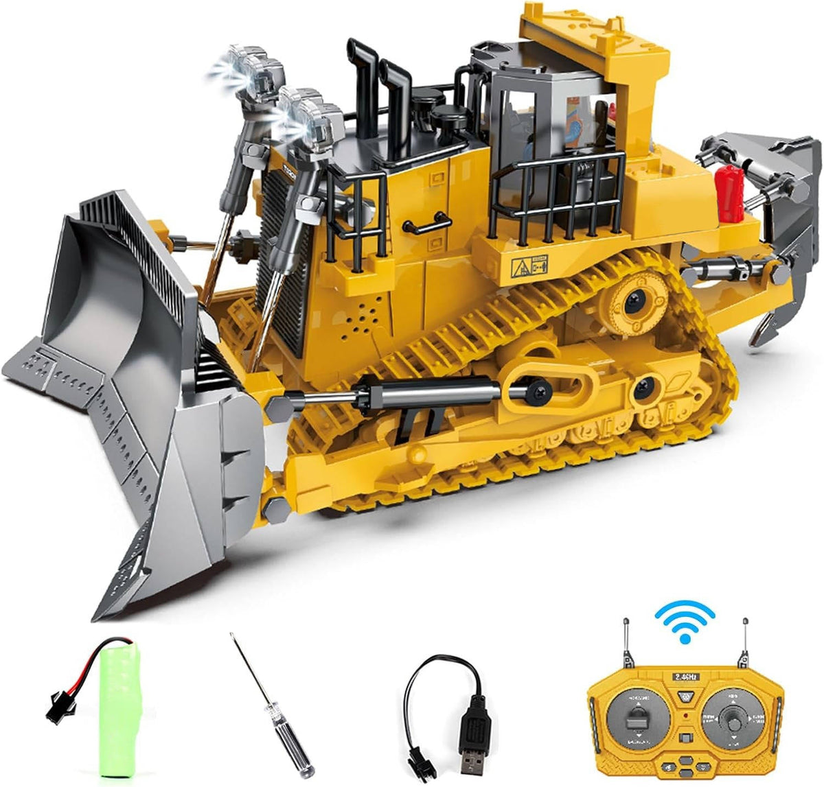 Thermabuild | 4WD Remote Control Excavator Bulldozer Dump
