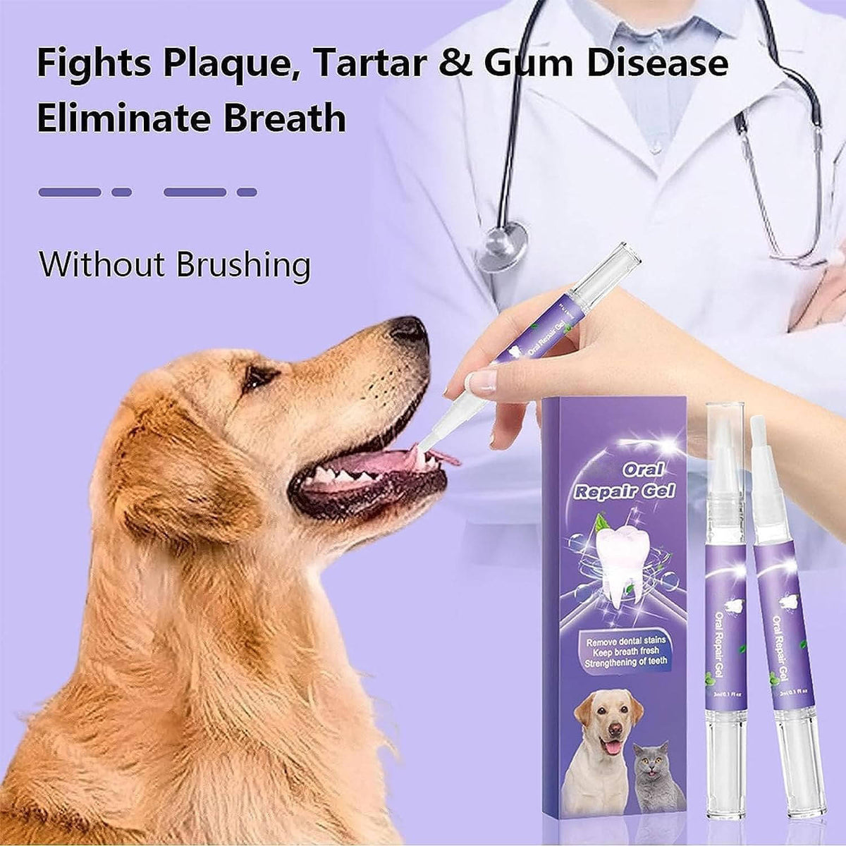 Thermabuild | 3 Set Dog Oral Repair Gel