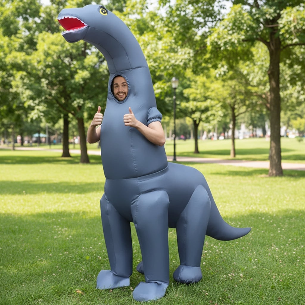 Thermabuild | Inflatable Dinosaur Costume Suit and Halloween Party