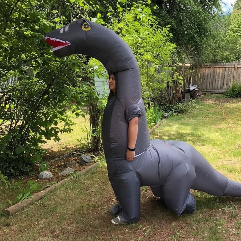 Thermabuild | Inflatable Dinosaur Costume Suit and Halloween Party
