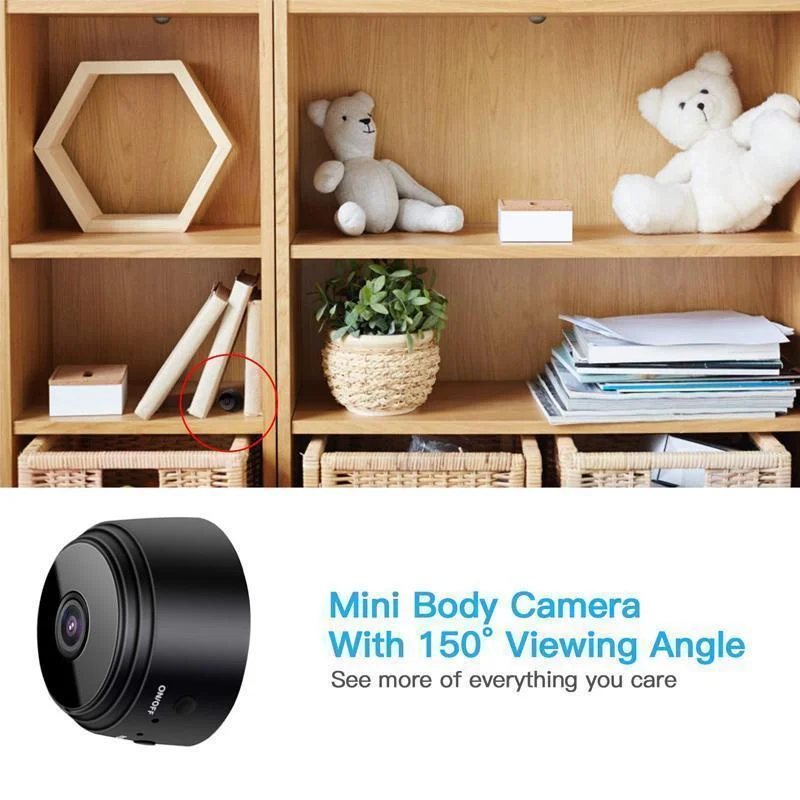 Thermabuild | 1080p Magnetic WiFi Mini Camera