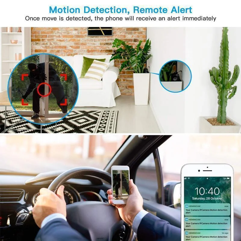 Thermabuild | 1080p Magnetic WiFi Mini Camera