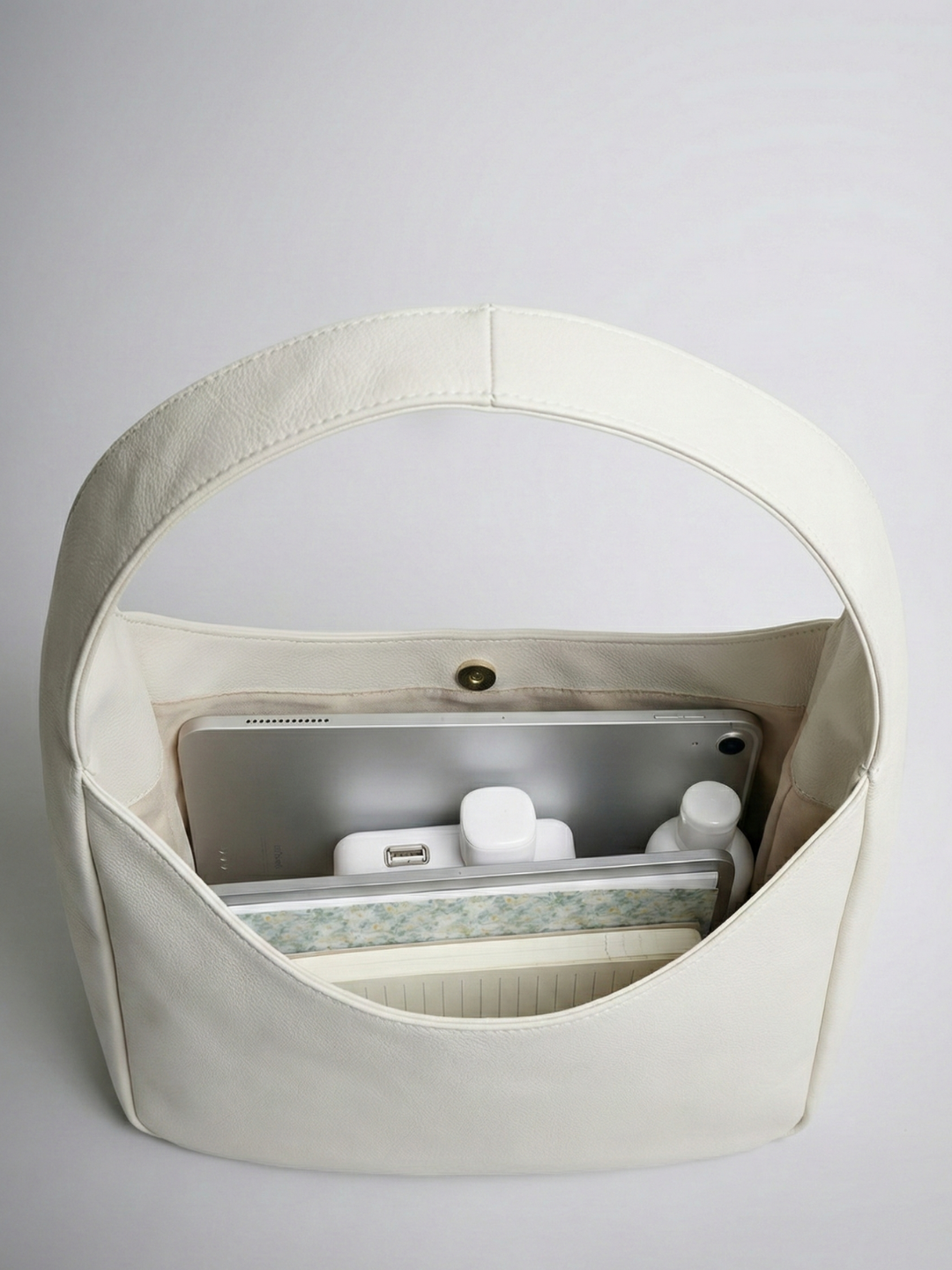 Thermabuild | White handbag for school