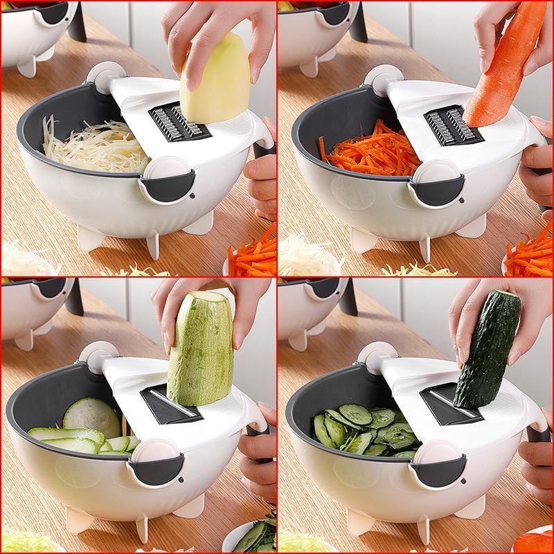 Thermabuild | 7-in-1 chopper and vegetable slicer