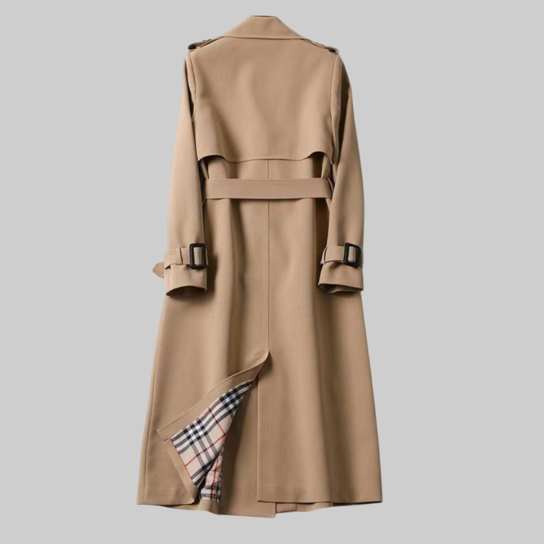 Thermabuild | Women's Belted Double-Breasted Trench Coat