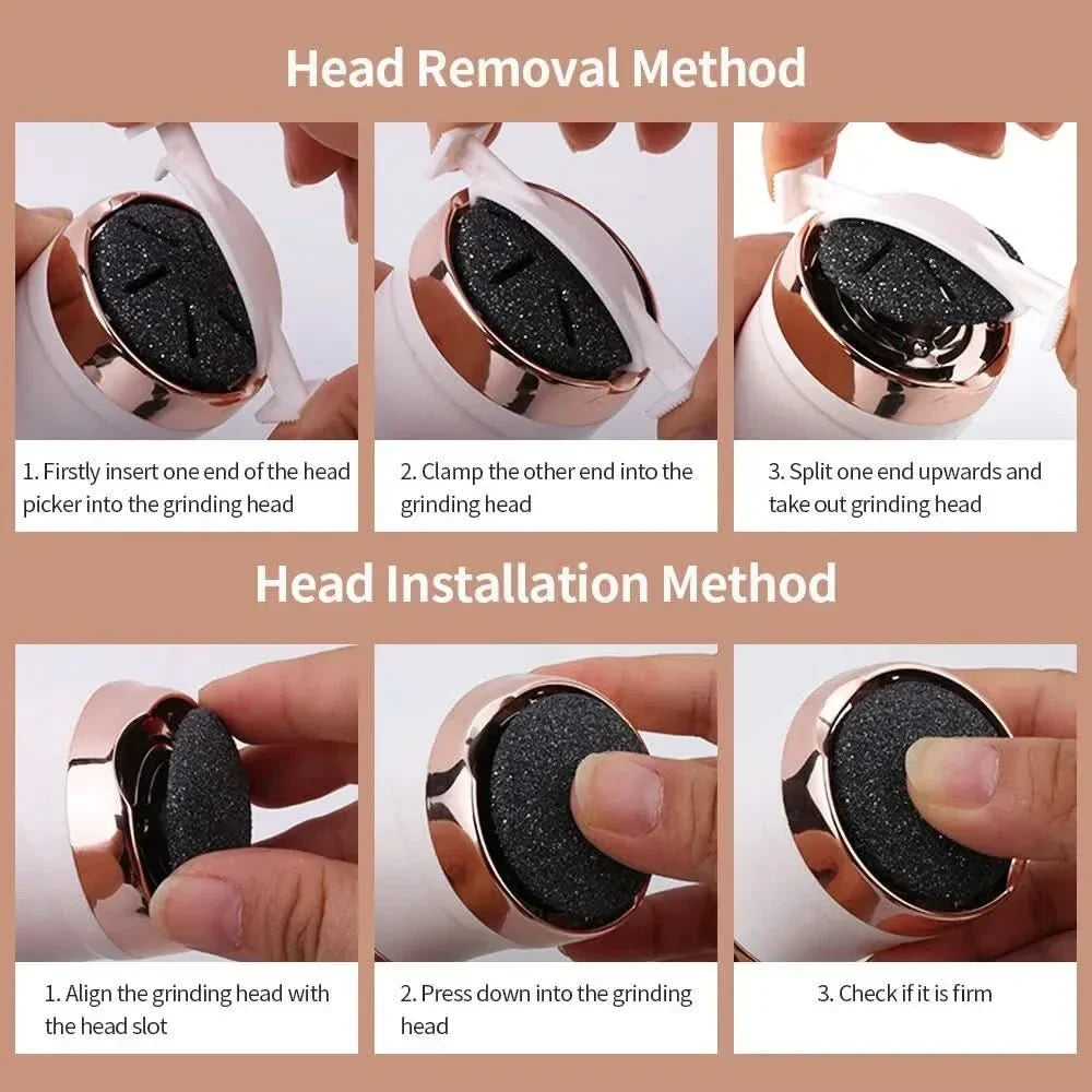 Thermabuild | Rechargeable Callus Remover for Smooth & Silky Feet