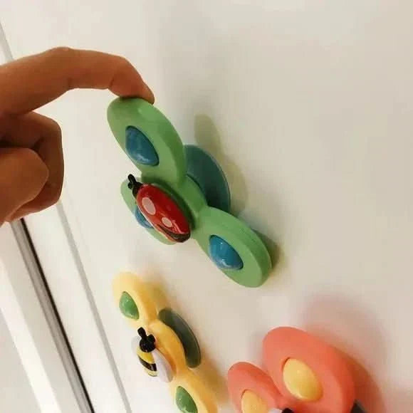 Thermabuild | Colorful Bath Fidget Spinner with Cute Insect Design