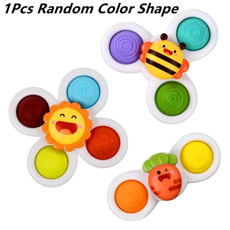Thermabuild | Colorful Bath Fidget Spinner with Cute Insect Design