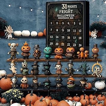Thermabuild | Kids' Halloween Advent Calendar Countdown with Spooky Miniature Figurines