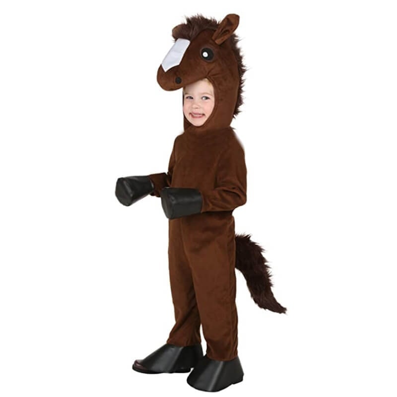 Thermabuild | Kids' Halloween Animal Costume Plush Dinosaur Vampire Dress Up with Hood