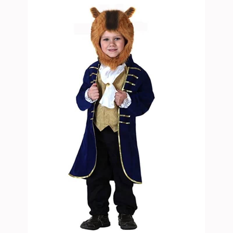 Thermabuild | Kids' Halloween Animal Costume Plush Dinosaur Vampire Dress Up with Hood