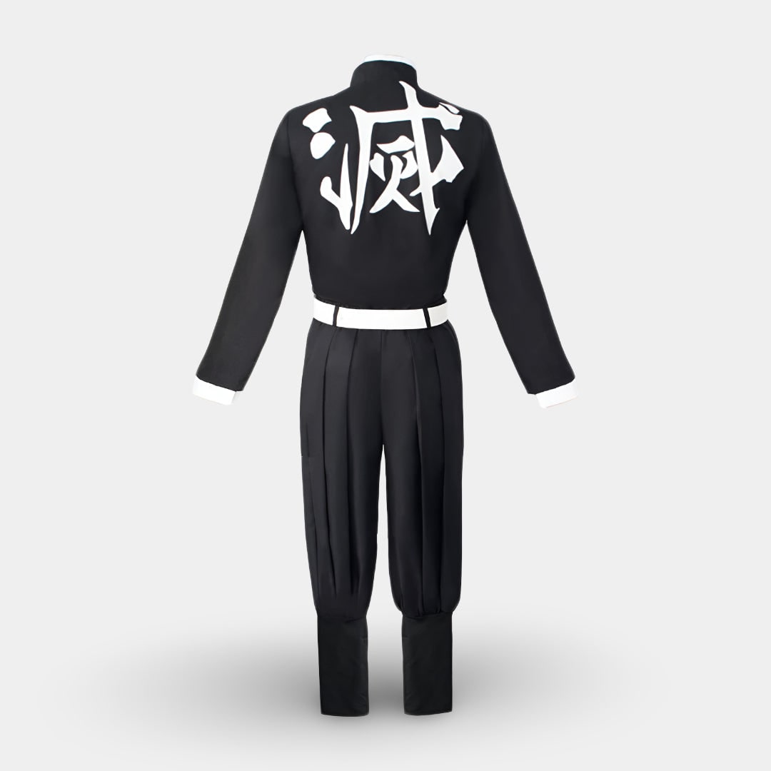 Thermabuild | Kids' Halloween Anime Cosplay Costume and Outfits with Flame Pattern Cape Jacket and Leg Wraps