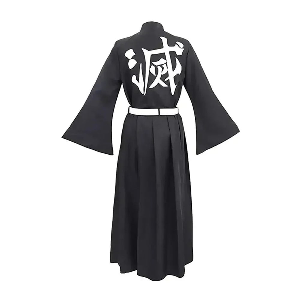 Thermabuild | Kids' Halloween Anime Cosplay Costume with High Collar Jacket Wide-Leg Pants and Gold Buttons