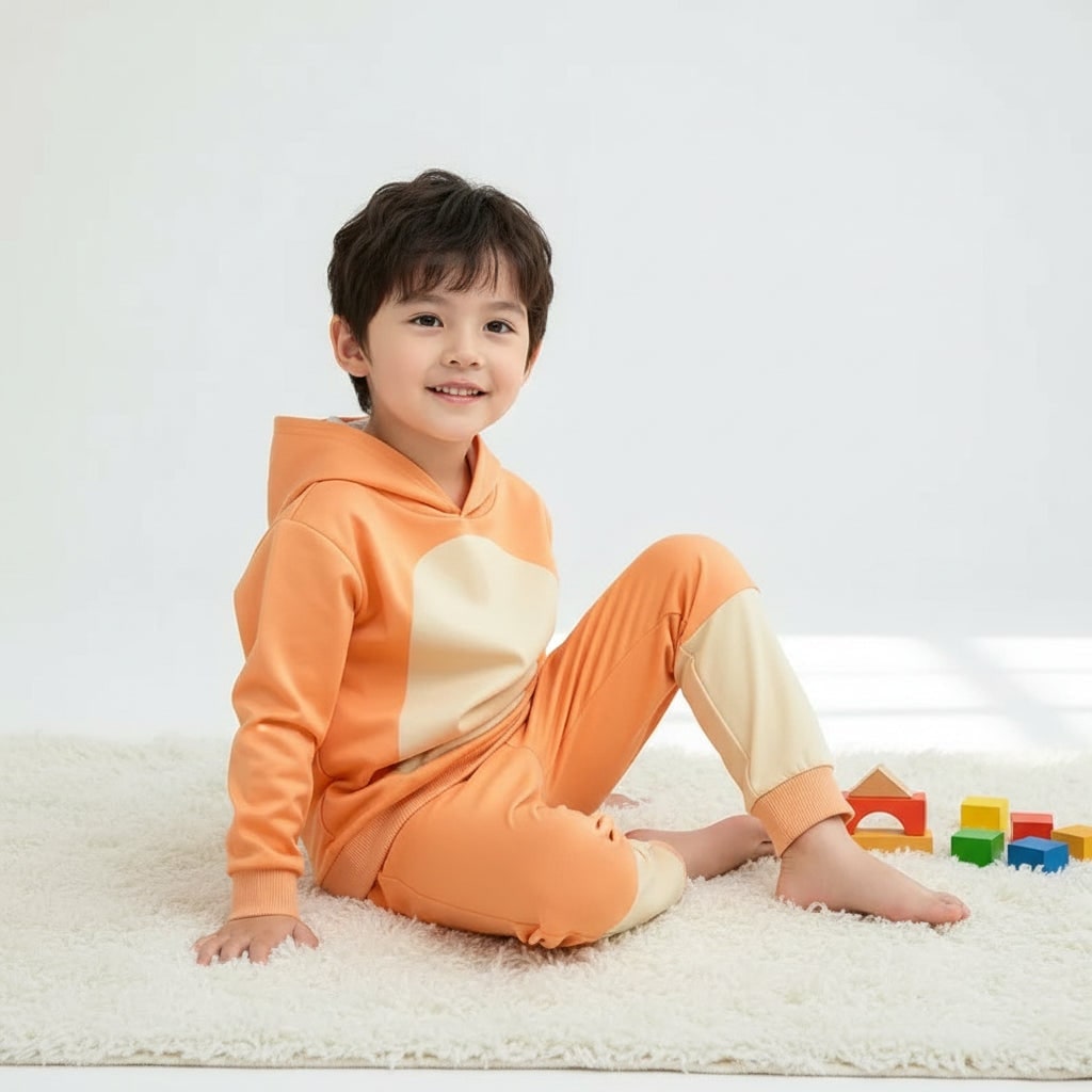 Thermabuild | Kids' Halloween Character Costume with Mask Hoodie and Pants Set for Dress Up Party
