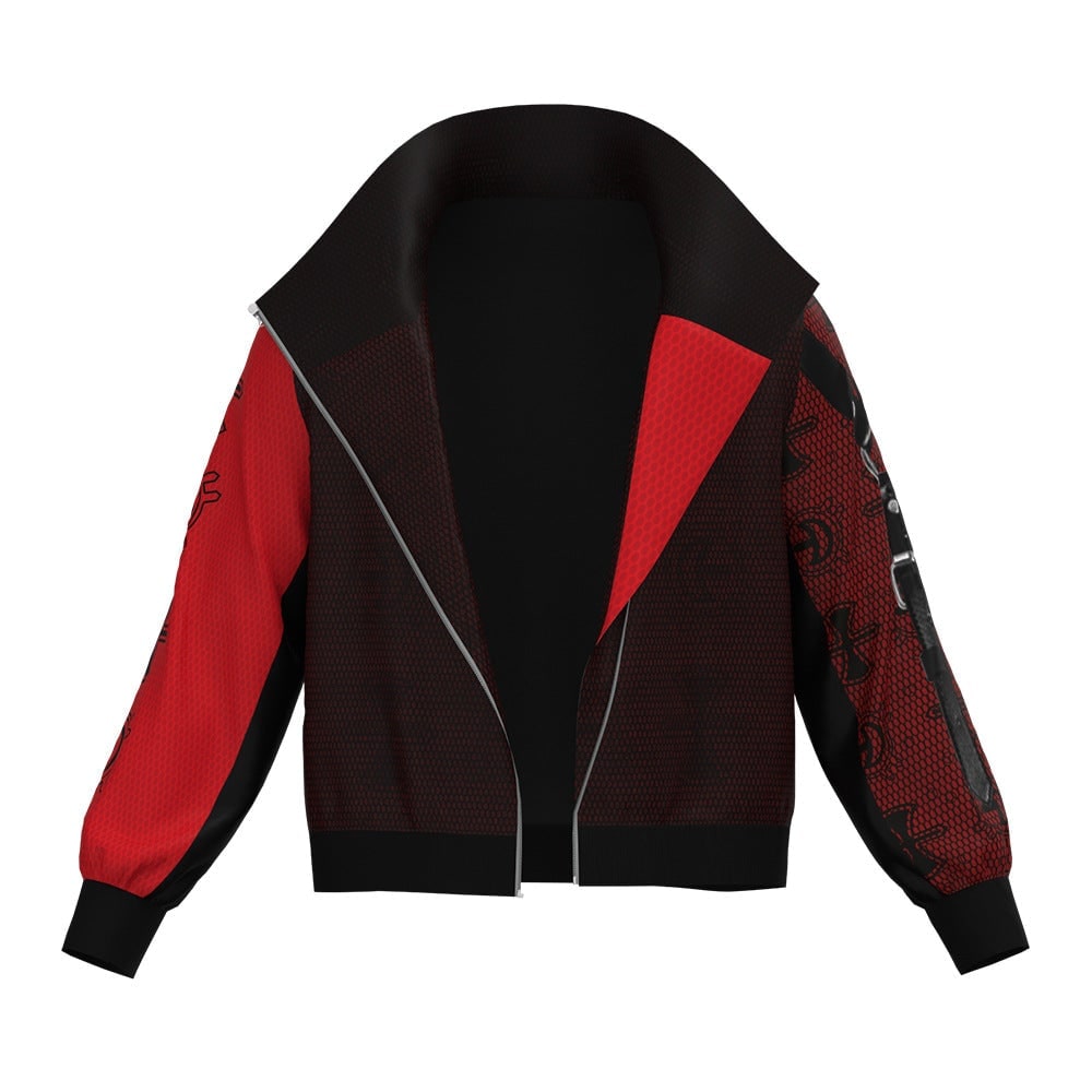 Thermabuild | Kids' Halloween Costume Vampire Cosplay Set with High Collar Jacket and Striped Tee