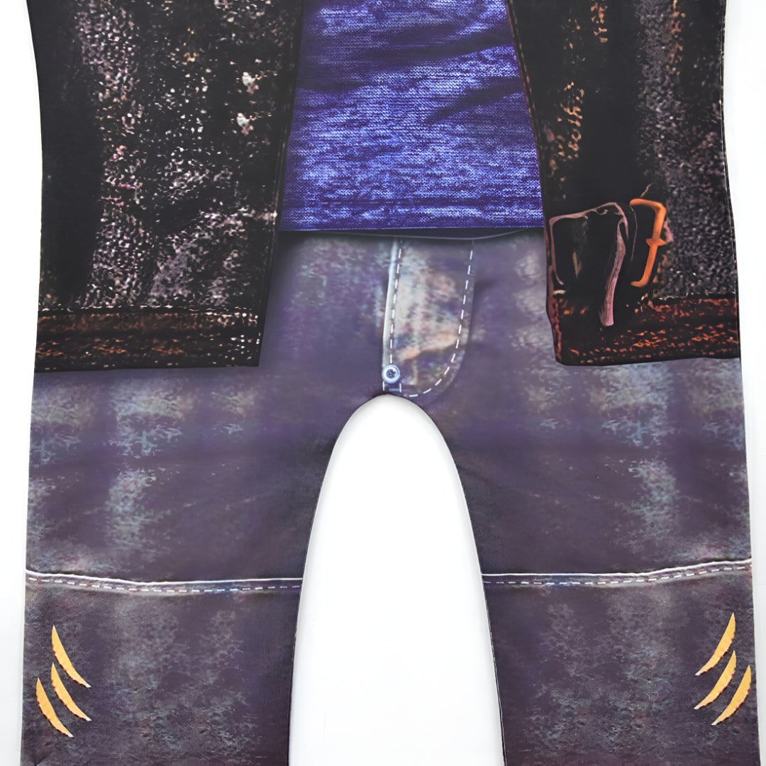 Thermabuild | Kids' Halloween Costume Witch Character and Zip-Up with Printed Design Funny
