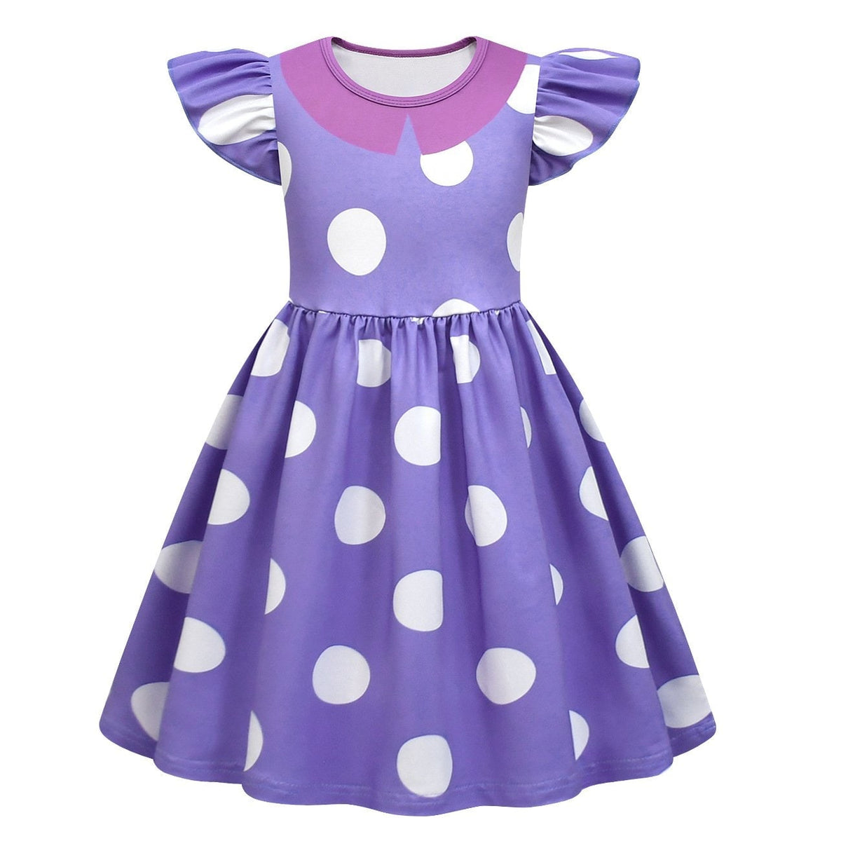 Thermabuild | Kids' Halloween Costumes for Princess Polka Dot Ruffle Dress Pirate