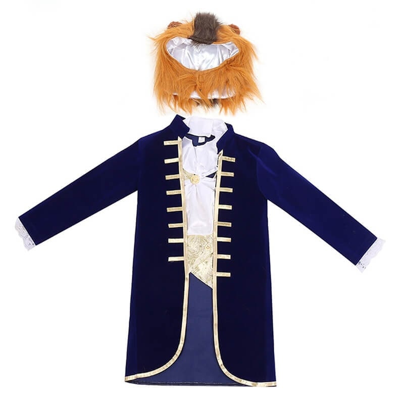 Thermabuild | Kids' Halloween Dinosaur Pirate Vampire Animal Costume with Plush Fleece Hood Mittens and Shoe Covers
