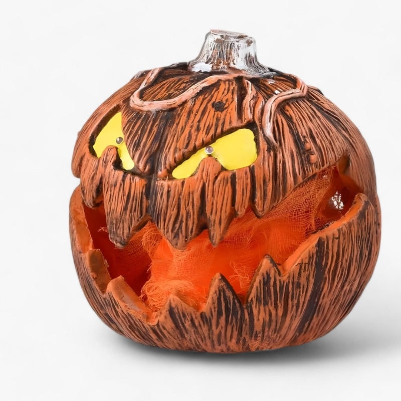 Thermabuild | Kids' Halloween Jack O Lantern LED Pumpkin Pop-Up Decoration with Glowing Eyes for Indoor Outdoor Party