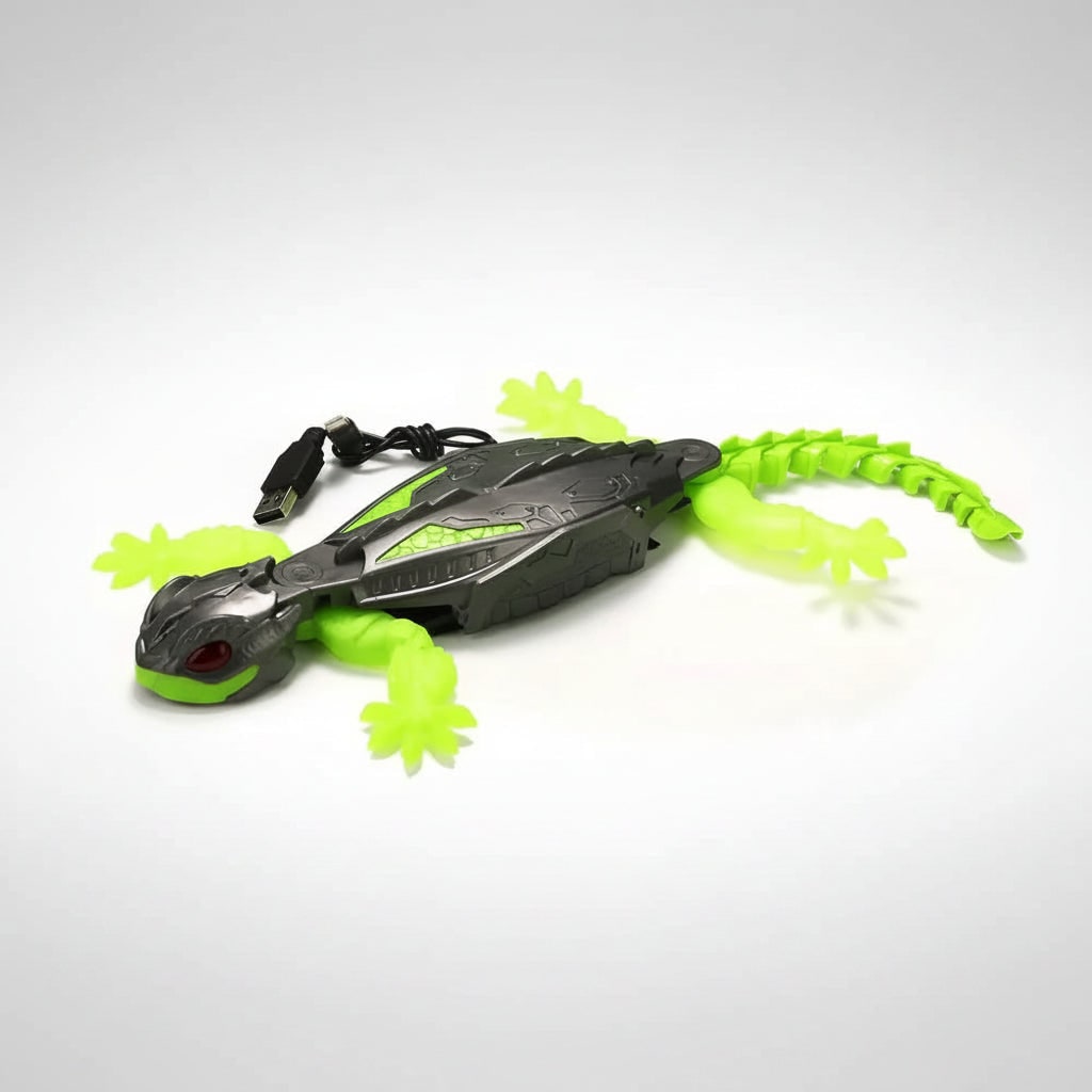 Thermabuild | Kids' Halloween Remote Control Spider Wall Climbing Toy with LED Eyes and Suction Design