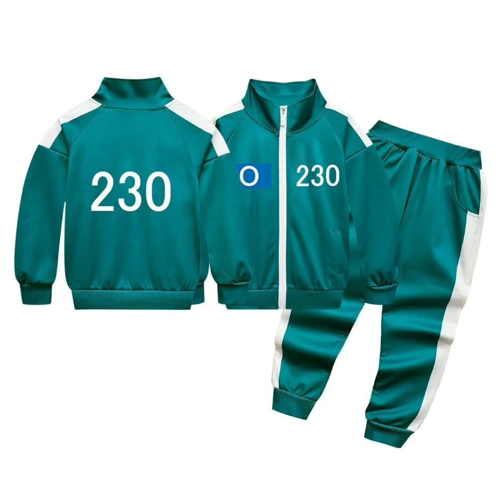 Thermabuild | Kids' Halloween survival game Costume Three-Piece Set with Jacket Pants and T-Shirt