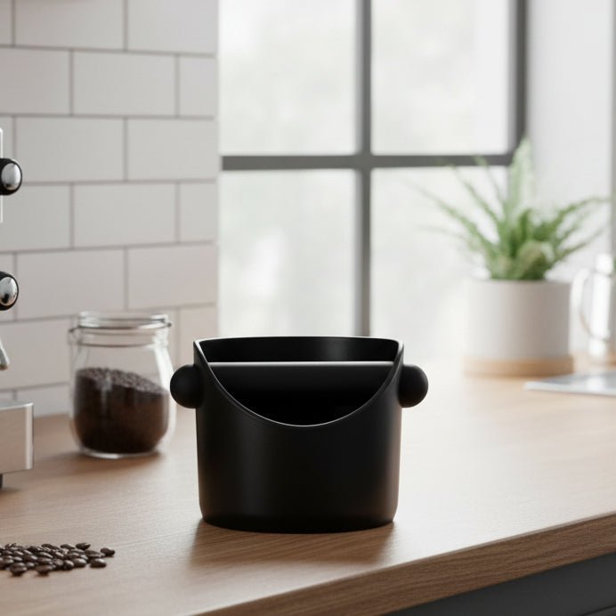 Thermabuild | Compact Coffee Knock Box for Mess-Free Countertops