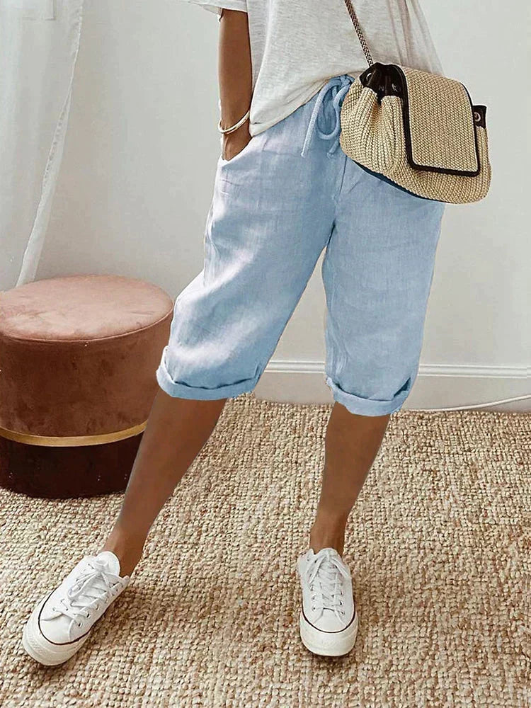 Thermabuild | Breathable Linen Shorts