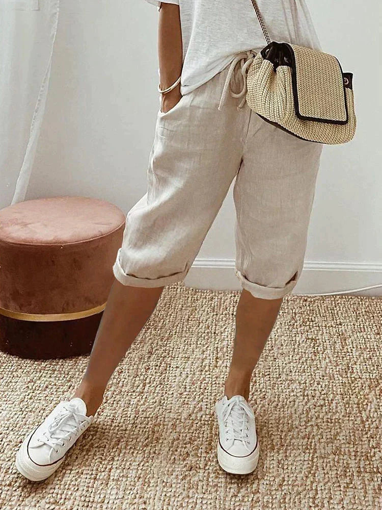 Thermabuild | Breathable Linen Shorts