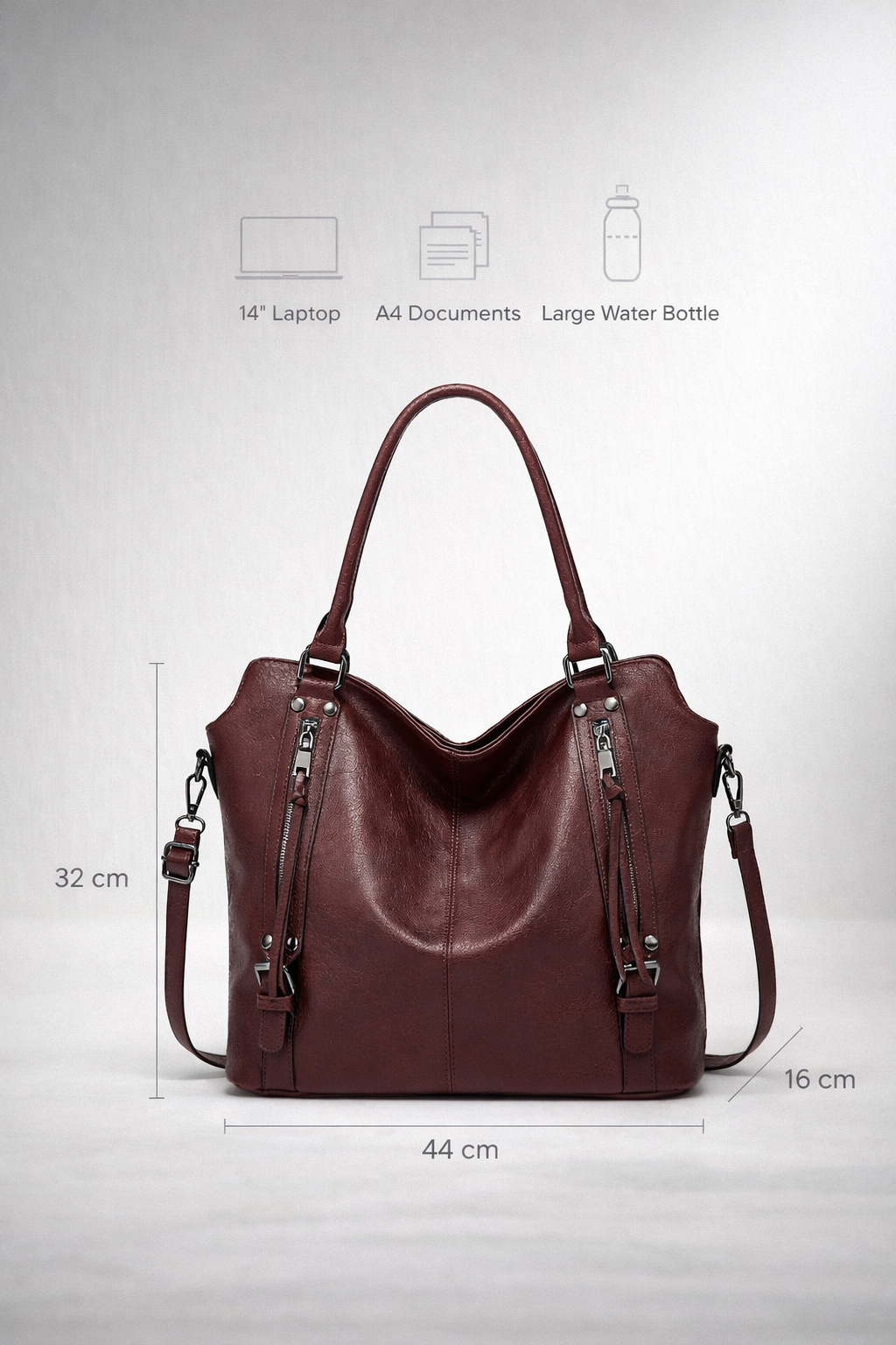 Thermabuild | large tote bag for school with zipper