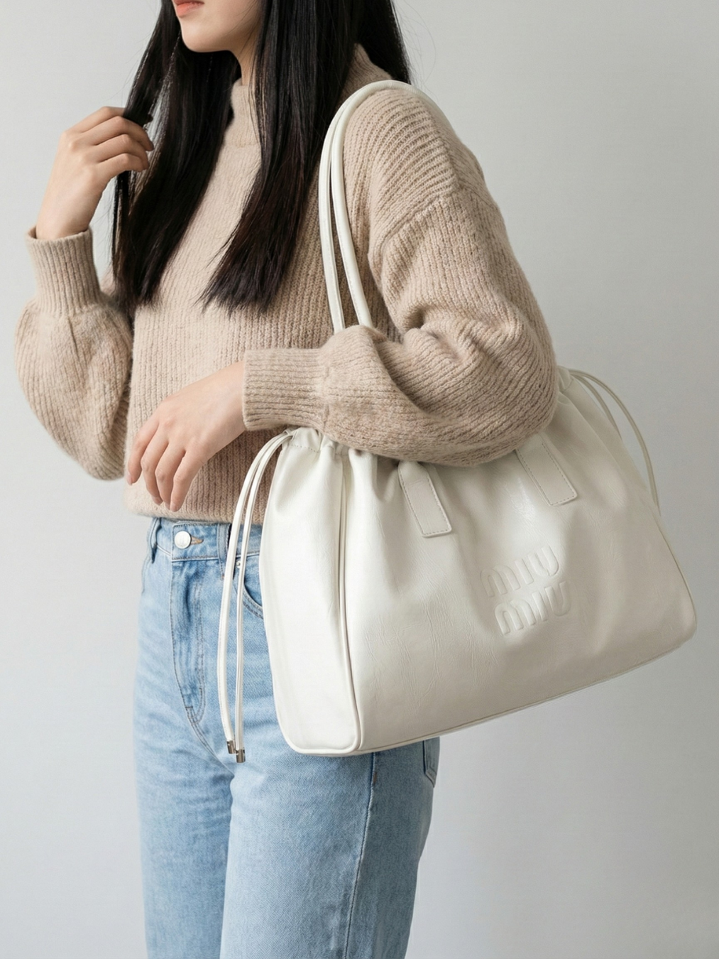 Thermabuild | White large tote bag for work