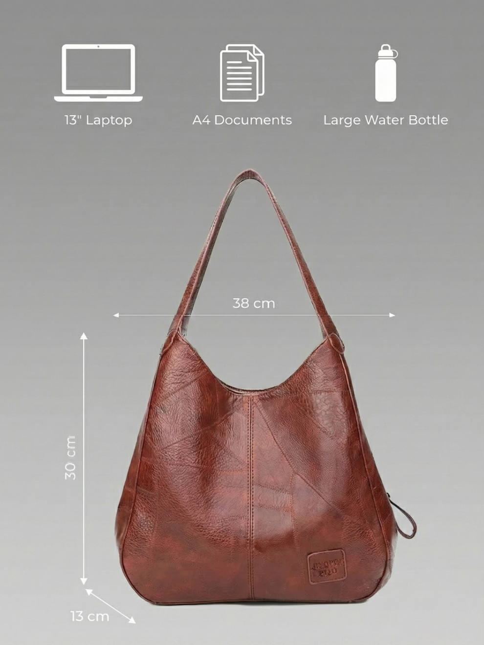 Thermabuild | Vegan leather tote bag for work