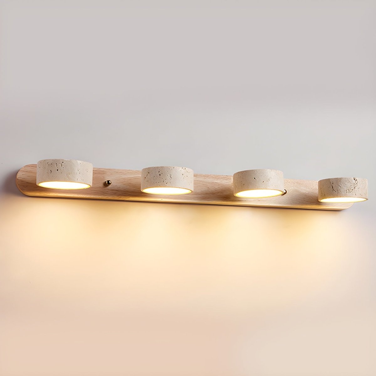 Thermabuild | Travertine LED Wall Sconce for Architectural Luxury
