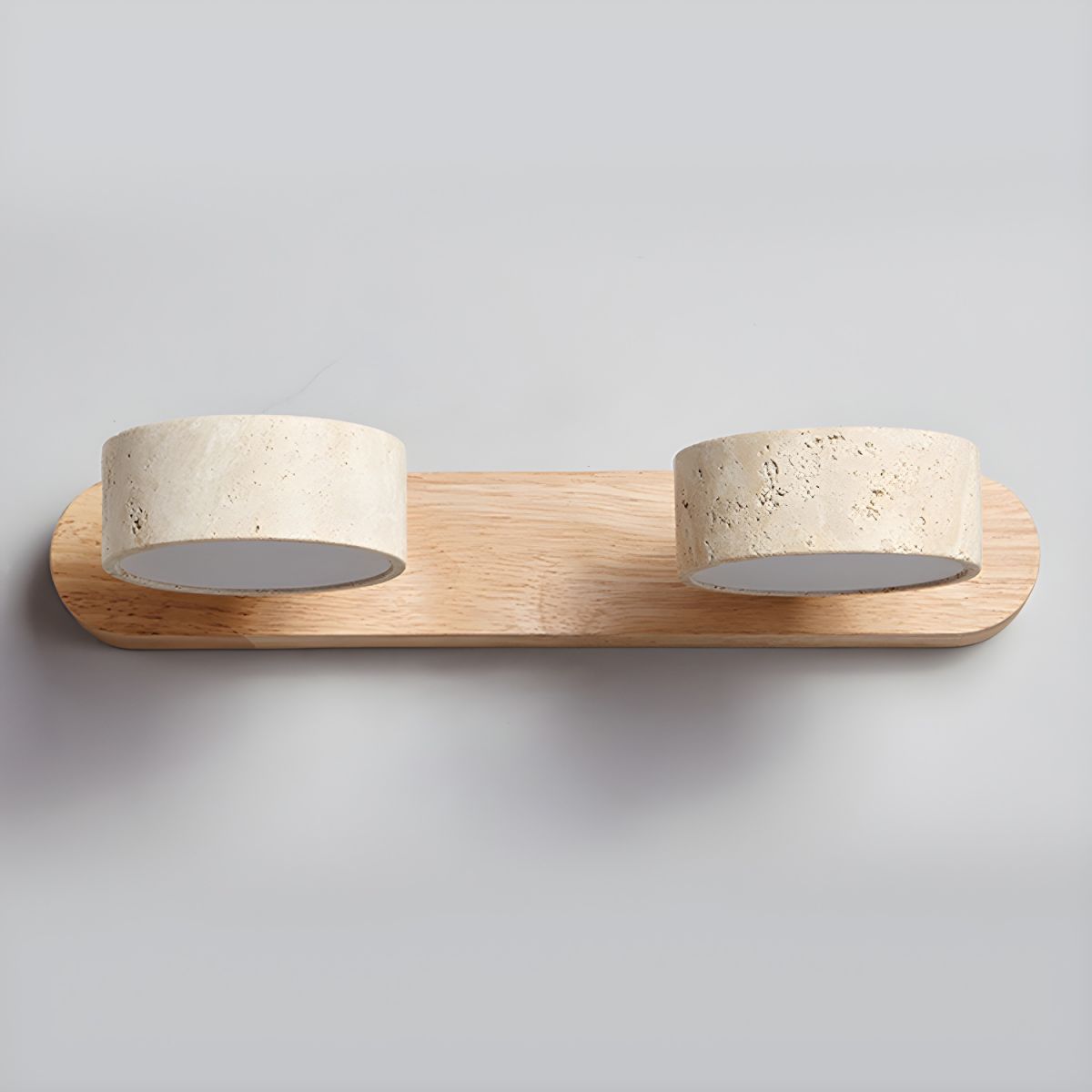 Thermabuild | Travertine LED Wall Sconce for Architectural Luxury
