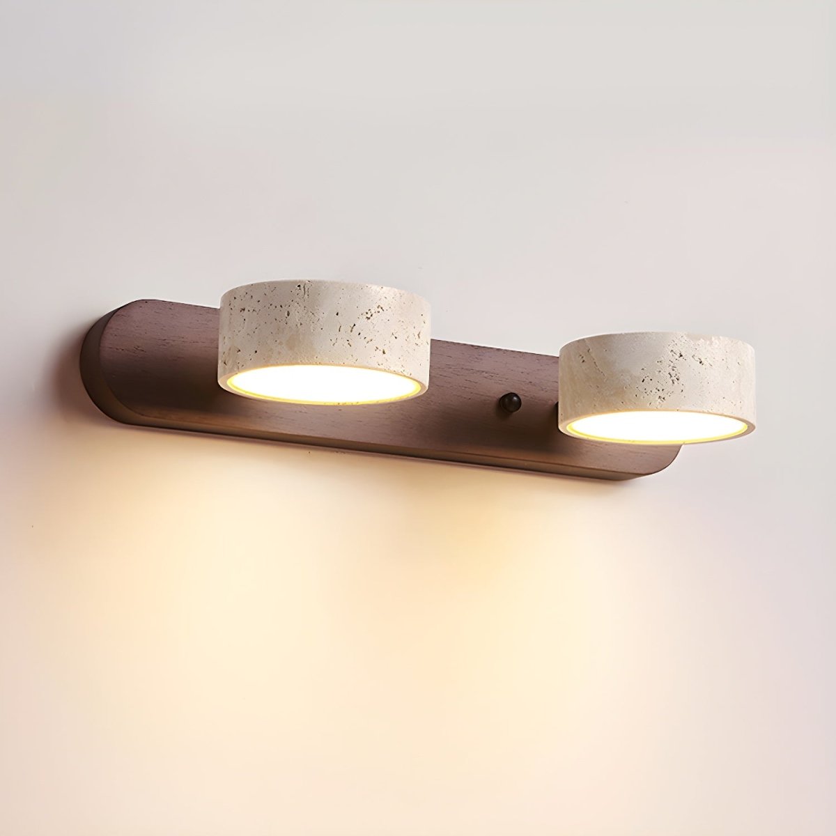 Thermabuild | Travertine LED Wall Sconce for Architectural Luxury