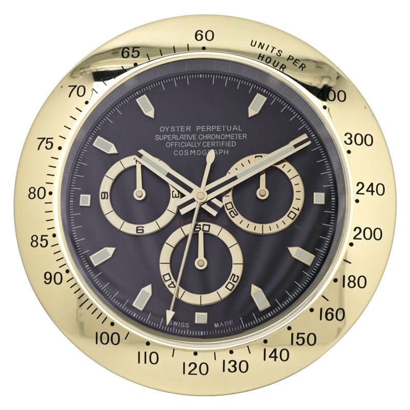 Thermabuild | Modern Battery Operated Silent Wall Clock with Luminous Hands