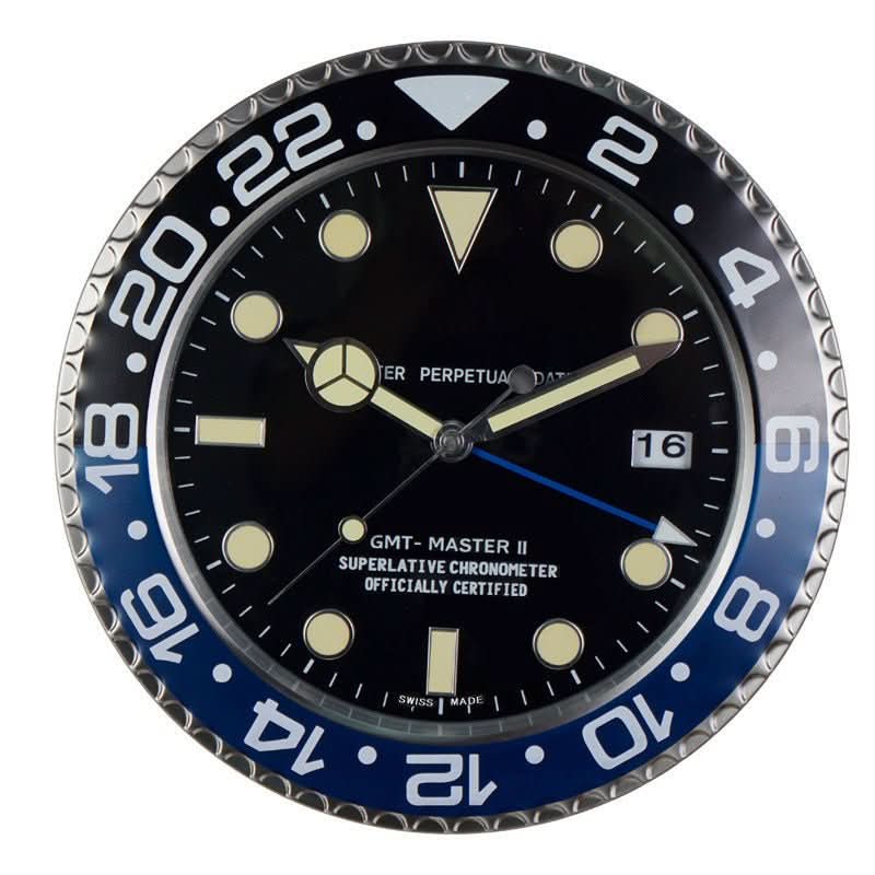 Thermabuild | Modern Battery Operated Silent Wall Clock with Luminous Hands