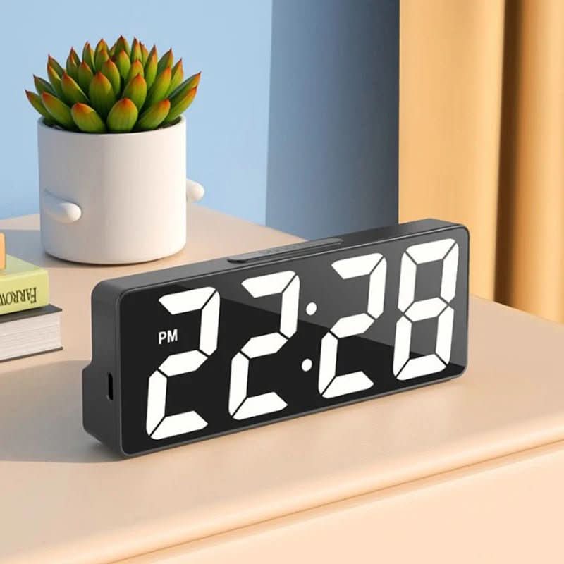 Thermabuild | LED Digital Alarm Clock with Temperature Display
