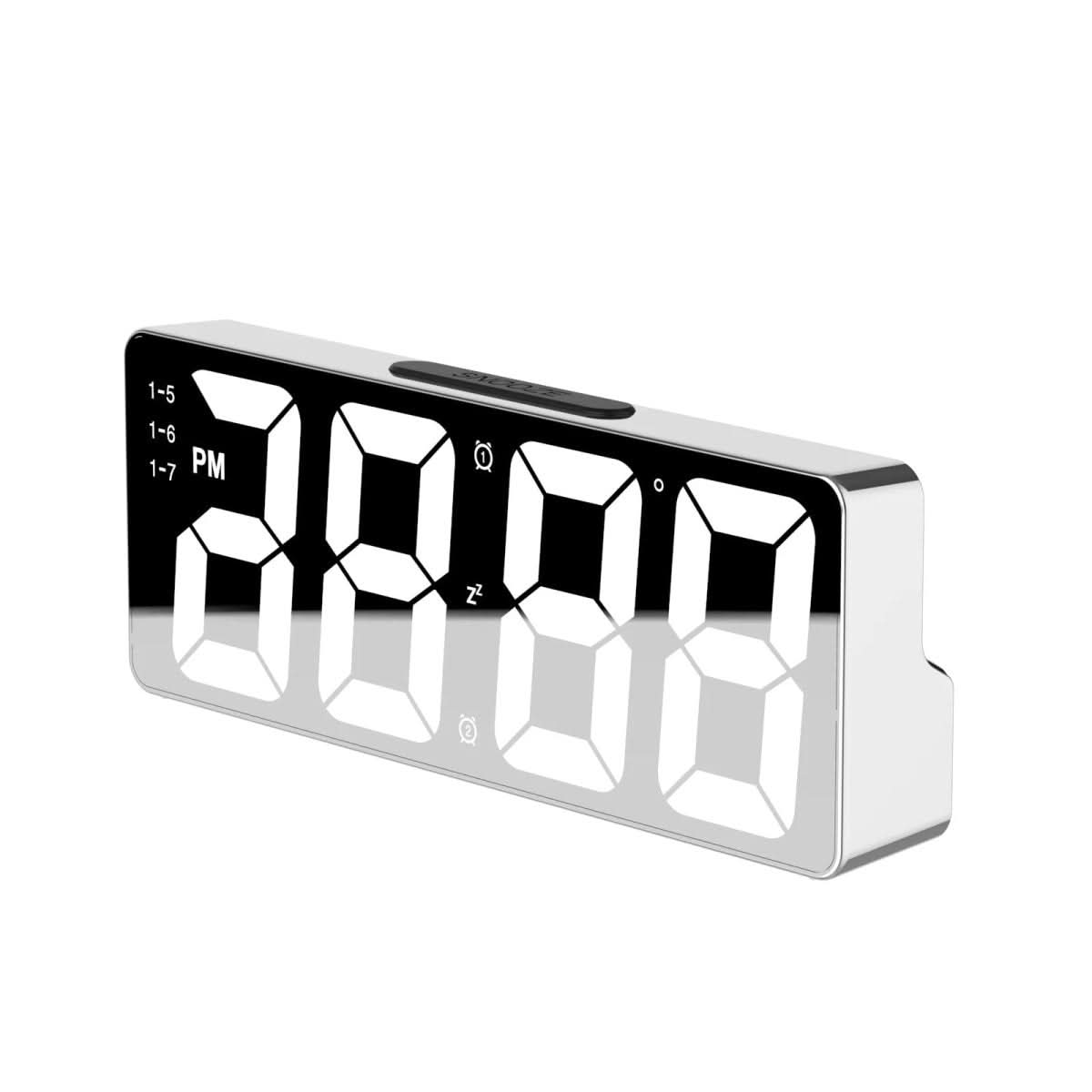 Thermabuild | LED Digital Alarm Clock with Temperature Display