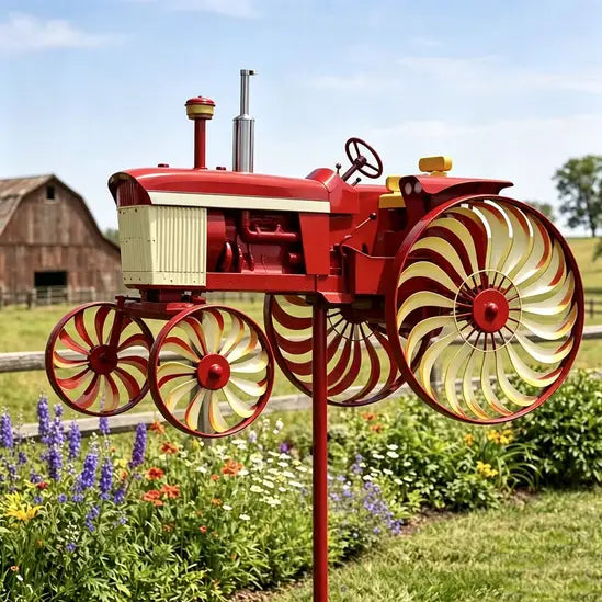 Thermabuild | Handmade Tractor Wind Spinner